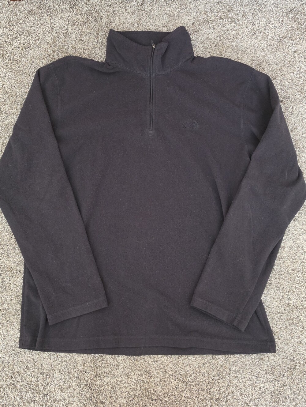 The North Face Mens Quarter Zip Pullover Fleece Jacket